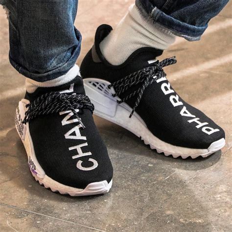 pharrell chanel nmd|pharrell nmd human race.